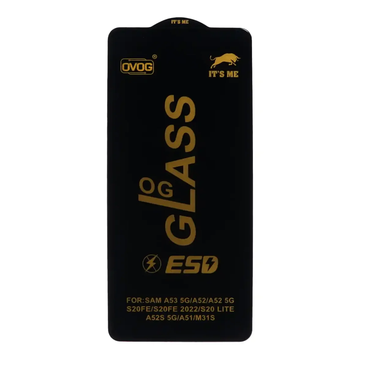 محافظ صفحه نمایش گلس  شیشه ای سامسونگ ovog-a51-s20fe-a52-a53 - تصویر 1