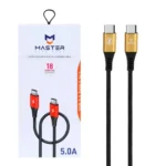 کابل شارژ Type-C به Type-C مستر