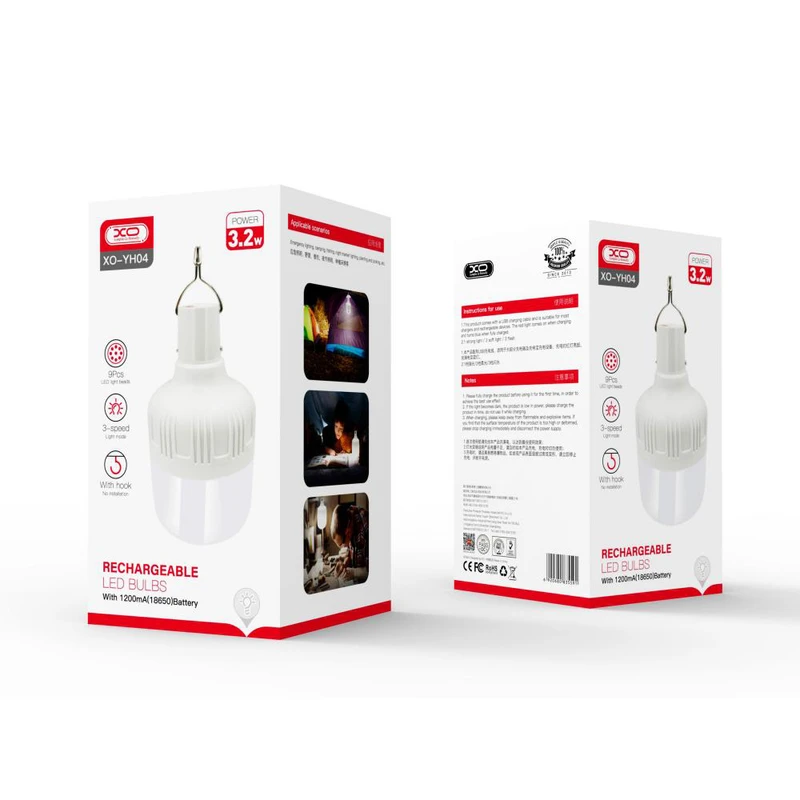 صفحه اصلی 19 لامپ شارژی XO LED مدل XO-YH04